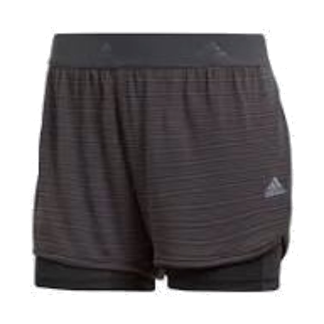 (WMNS) adidas Two-in-One Chill Shorts Asia Sizing 'Black' CW4054