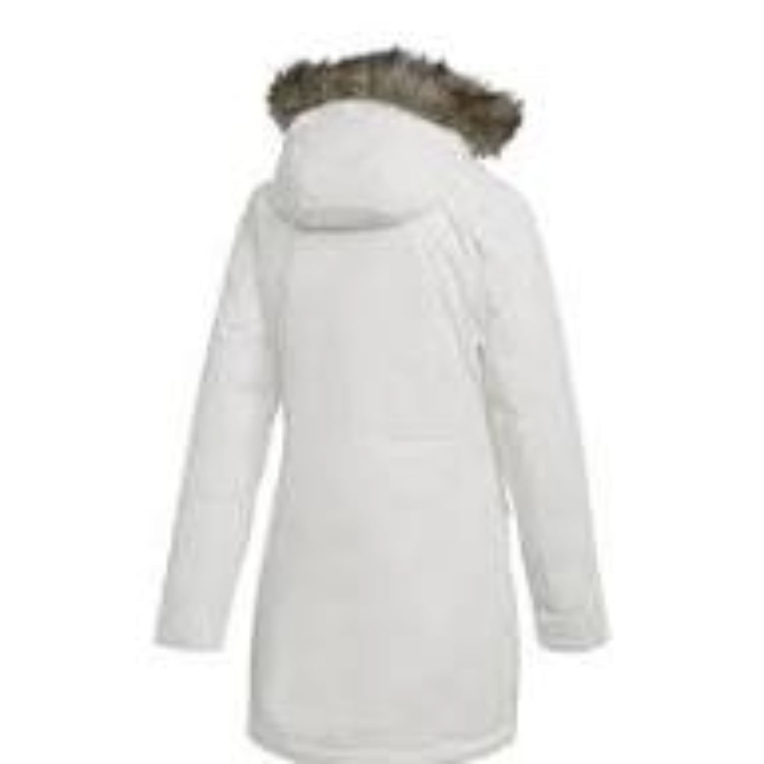 (WMNS) adidas Outdoor Xploric Faux Fur Hooded Jacket Asia Sizing 'White' CY8607