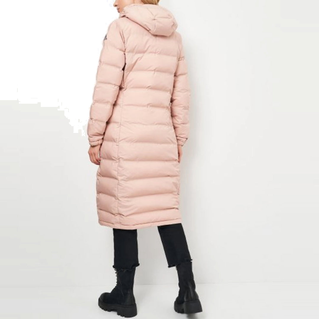 (WMNS) adidas Helionic Long Down Jacket Asia Sizing 'Pink' CY8635