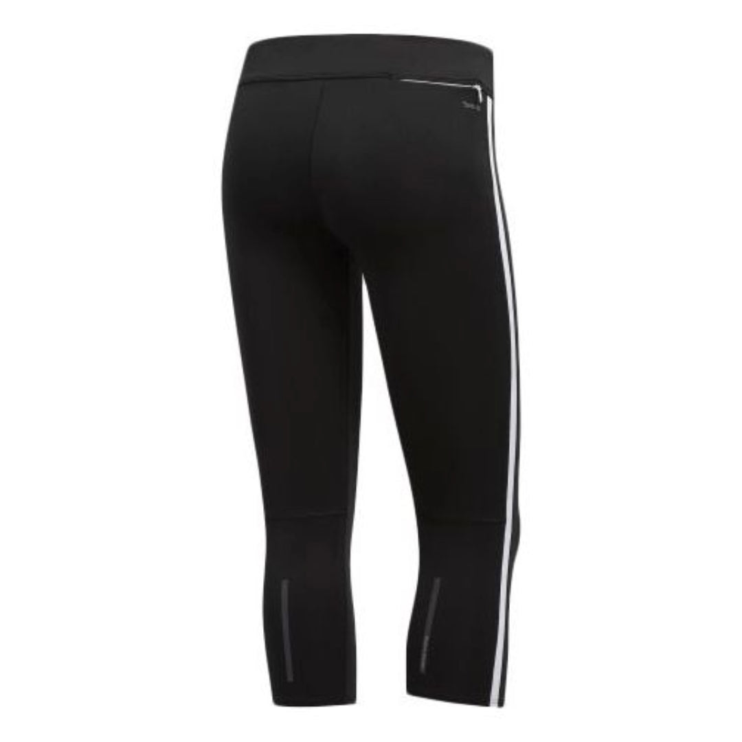 (WMNS) adidas Response 3/4 Tights Asia Sizing 'Black' CZ5076