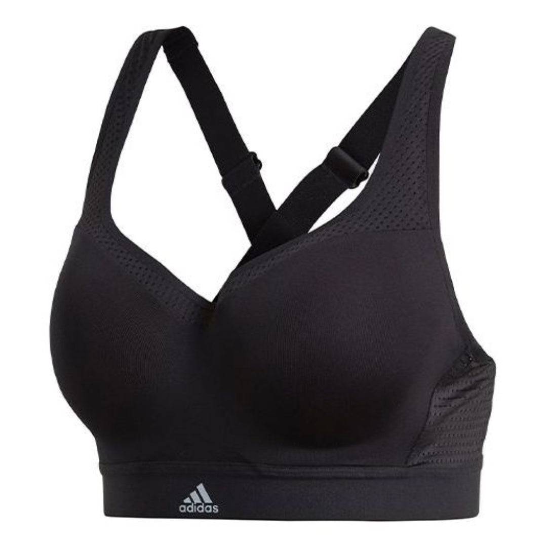 (WMNS) adidas Stronger For It Bra Asia Sizing 'Black' CZ8062