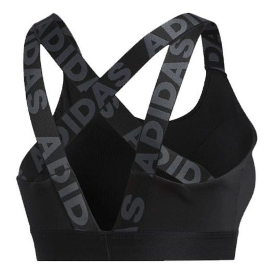(WMNS) adidas Don't Rest Branded Bra 'Black' Asia Sizing FJ6084