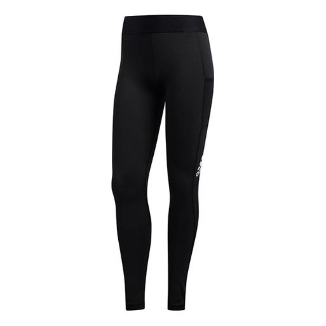(WMNS) adidas Techfit Long Tights Asia Sizing 'Black' FJ7167