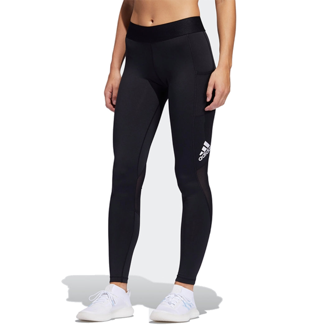 (WMNS) adidas Techfit Long Tights Asia Sizing 'Black' FJ7167