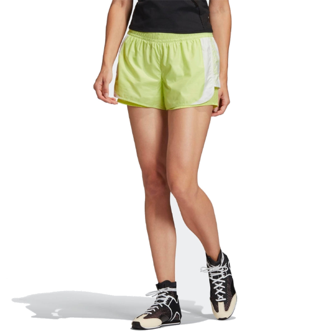 (WMNS) adidas Stella McCartney Shorts Asia Sizing 'Green' FK9699