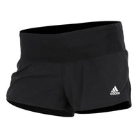 (WMNS) adidas Run It 3-Stripes PB Shorts Asia Sizing 'Black White' FP7537