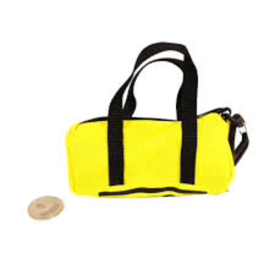 adidas Tiny Duffel Bag 'Yellow Black' FQ5260