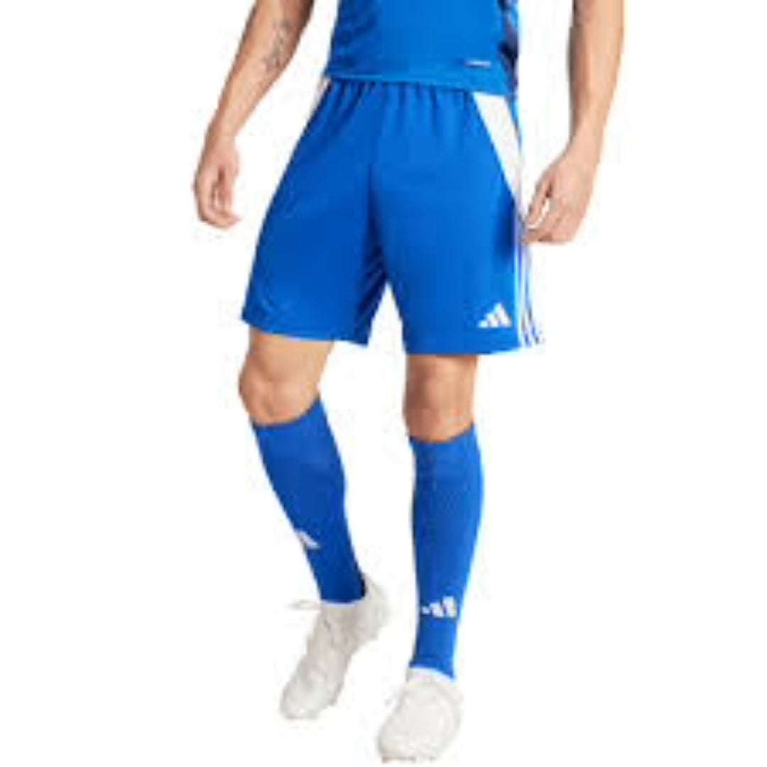 adidas Tiro 24 Shorts Asia Sizing 'Blue White' IR9378