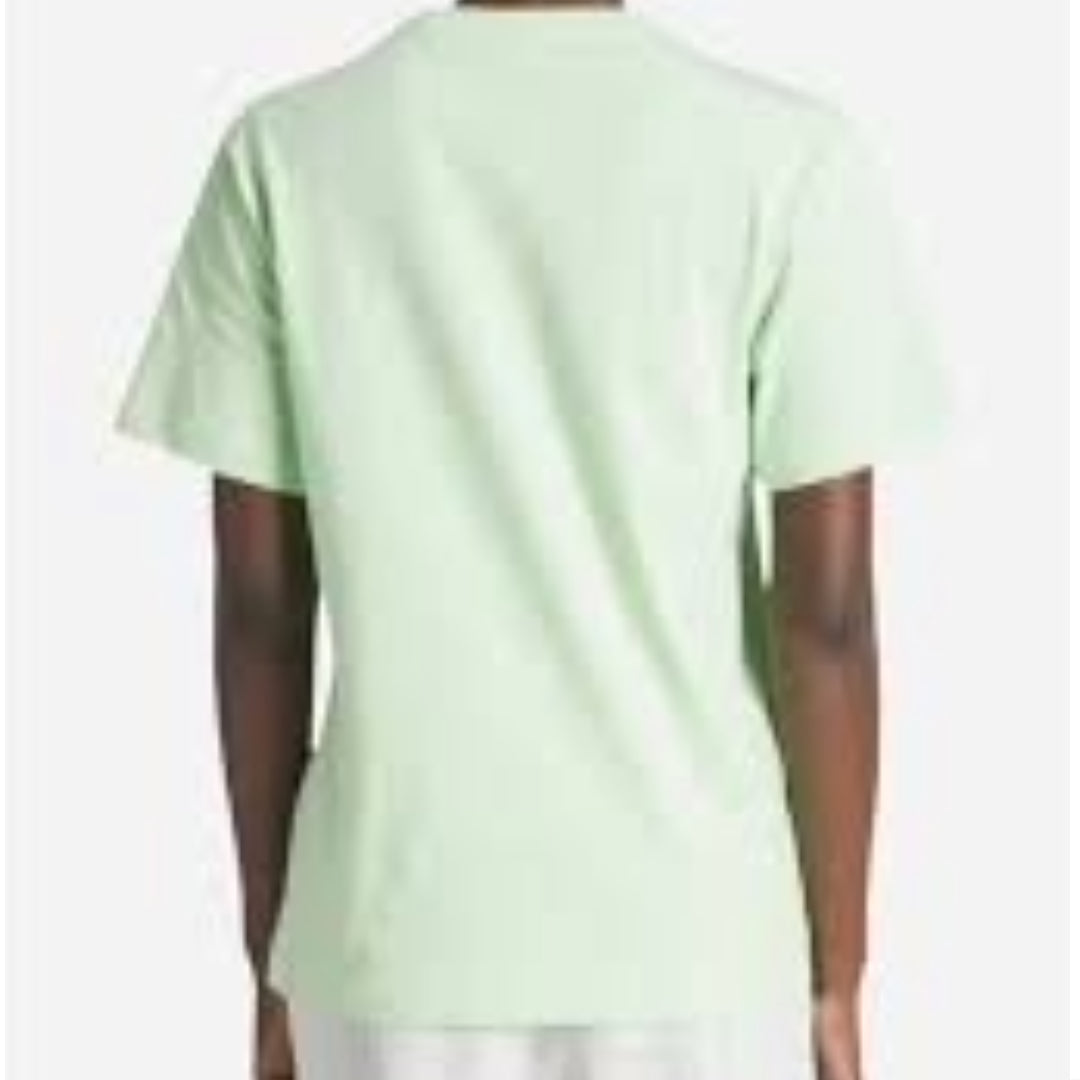 (WMNS) adidas Monogram Trefoil T-Shirt Asia Sizing 'Green' IU2374
