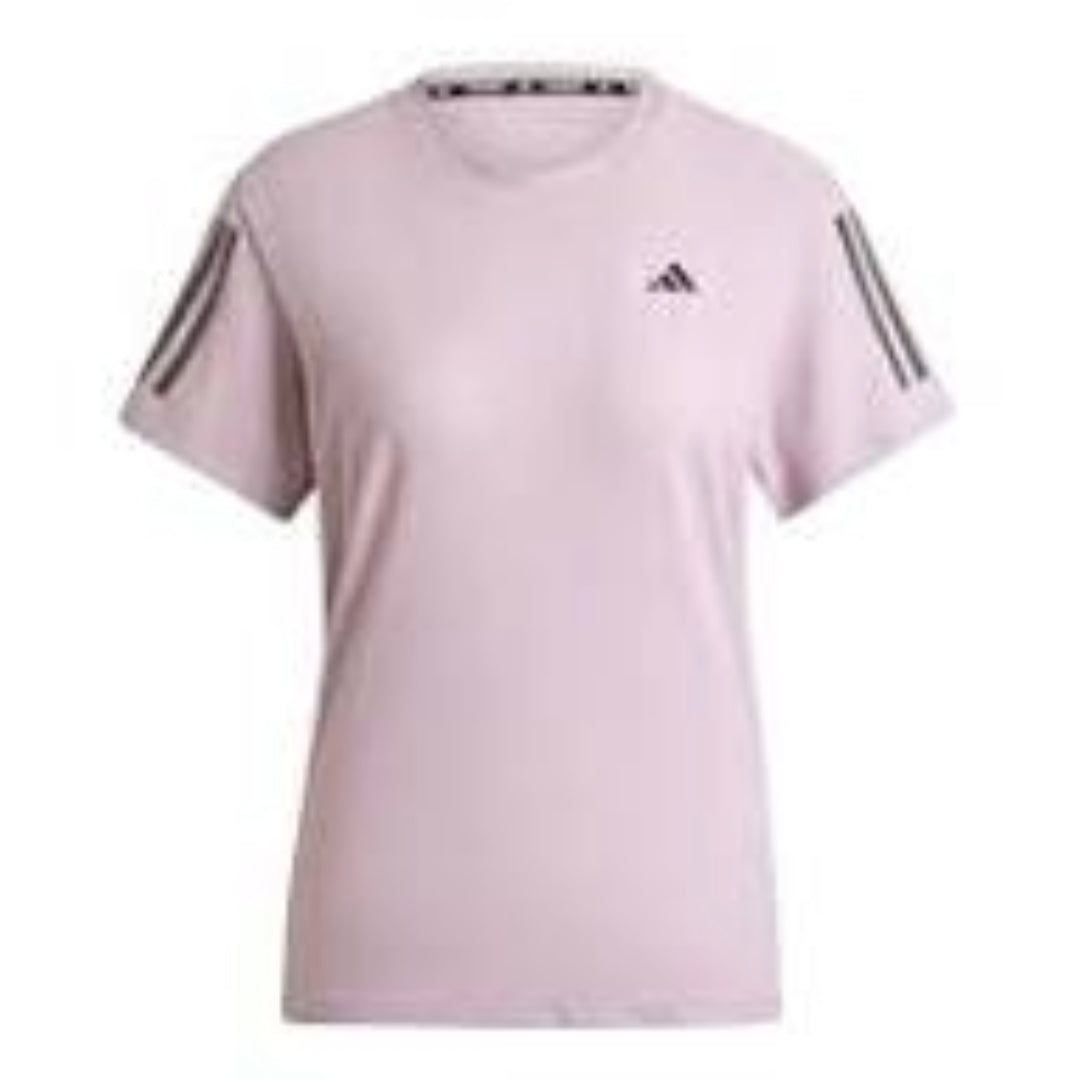 (WMNS) adidas Own The Run T-Shirt Asia Sizing 'Purple' IN1595