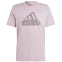 adidas Growth Badge Graphic T-Shirt Asia Sizing 'Purple' IN6270