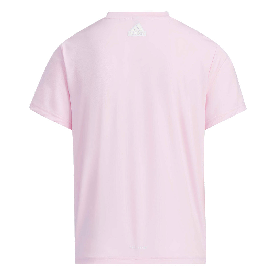 (GS) adidas Sportswear T-Shirt Asia Sizing 'Pink' IT1805