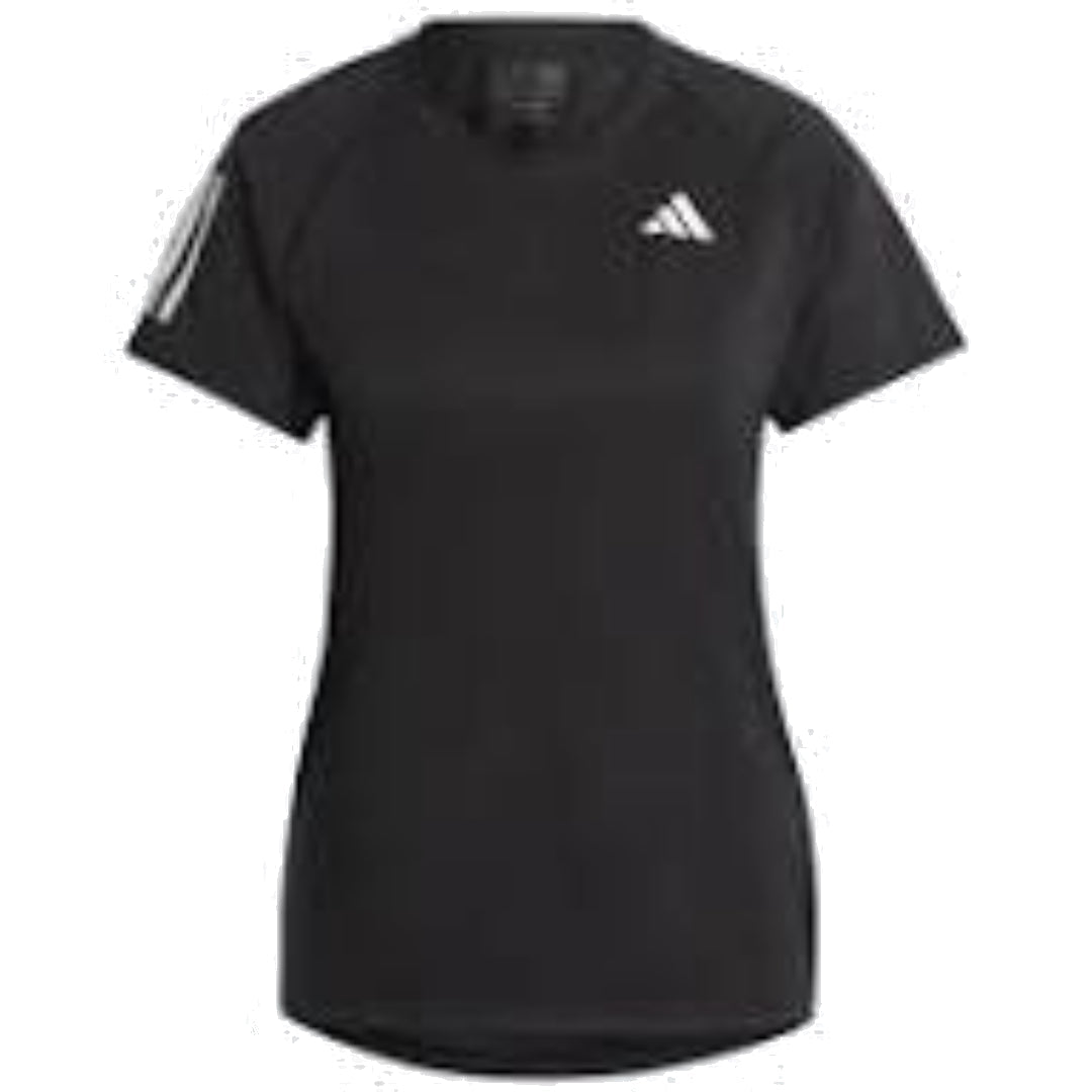 adidas Tennis Club T-Shirt Asia Sizing 'Black White' HS1450