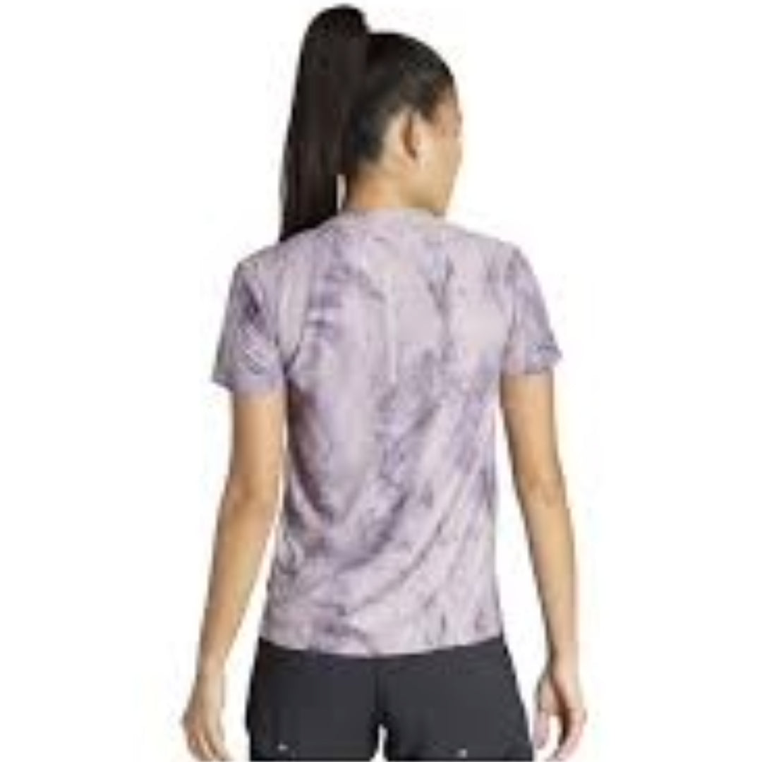 (WMNS) adidas Ultimateadidas Allover Print T-Shirt Asia Sizing 'Purple' IL7177
