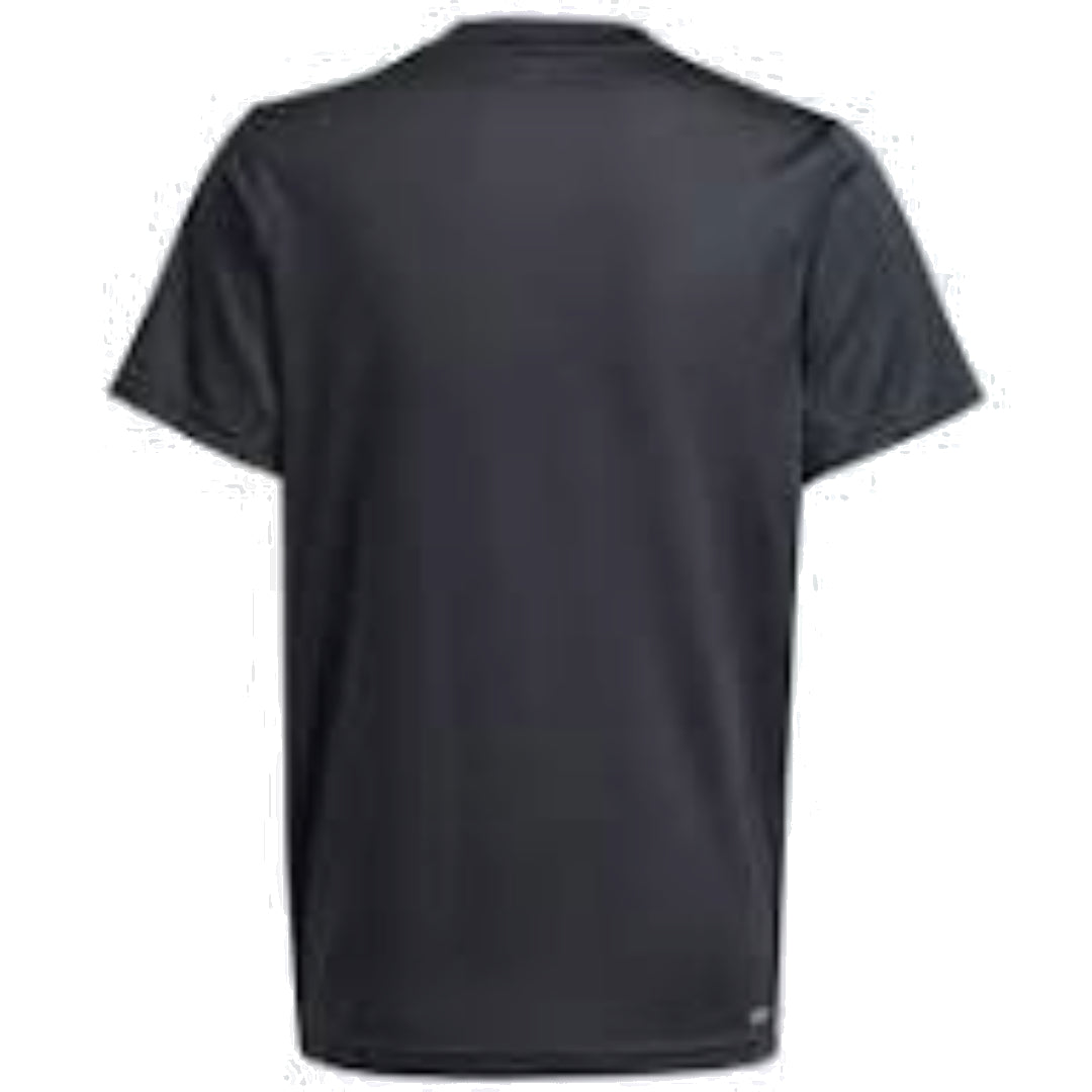 (GS) adidas Train Essentials Aeroready Logo Regular-Fit T-Shirt Asia Sizing 'Black Green' IR7529