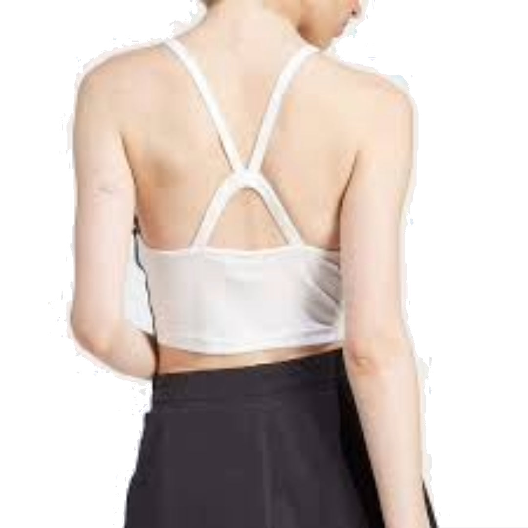 (WMNS) adidas Adicolor 3-Stripes Crop Top Asia Sizing 'White' IN8377