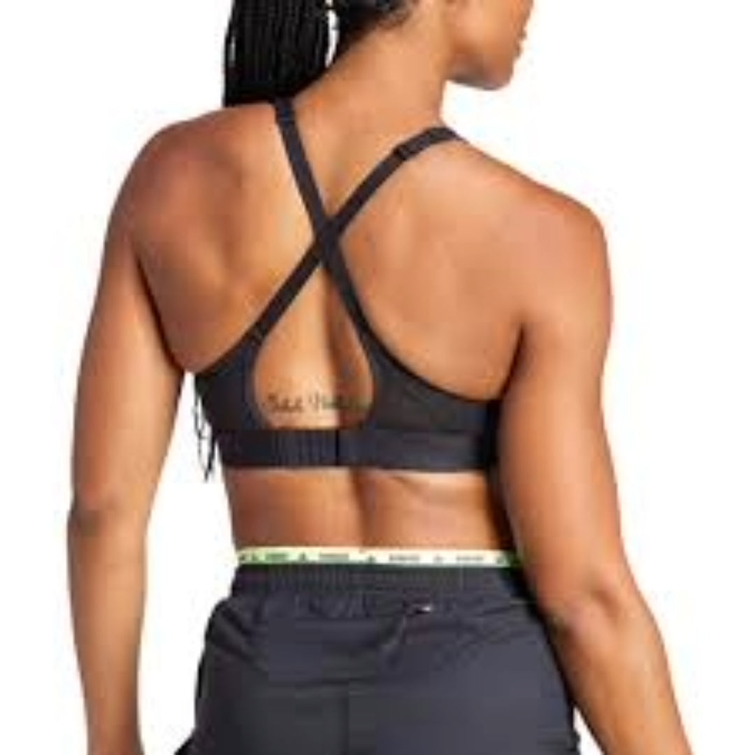 (WMNS) adidas Ultimateadidas Run Medium-Support Bra Asia Sizing 'Black' IT6693