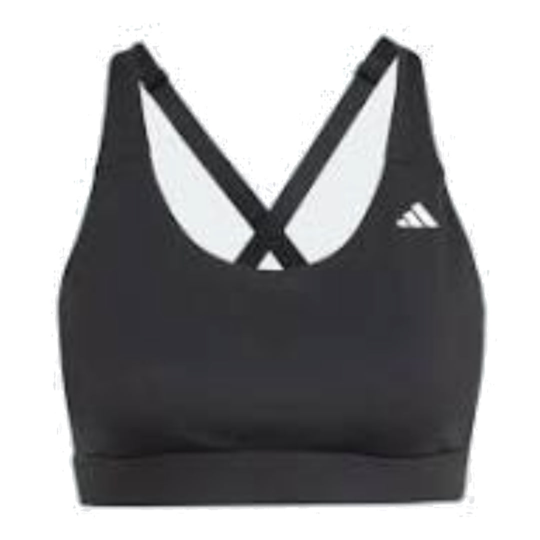 (WMNS) adidas Ultimateadidas Run Medium-Support Bra Asia Sizing 'Black' IT6693