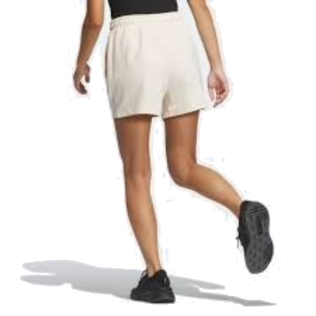 (WMNS) adidas Lounge Knit Shorts Asia Sizing 'Beige' IM8866