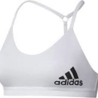 (WMNS) adidas All Me Light Support Training Bra Asia Sizing 'White Black' GM2881