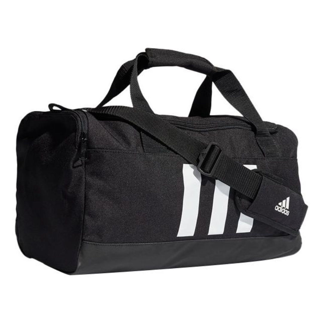 adidas Essentials 3-Stripes duffel Bag - Smal 'Black White' GN2041