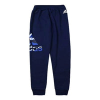 (GS) adidas French Terry Pants Asia Sizing 'Blue' GP0469