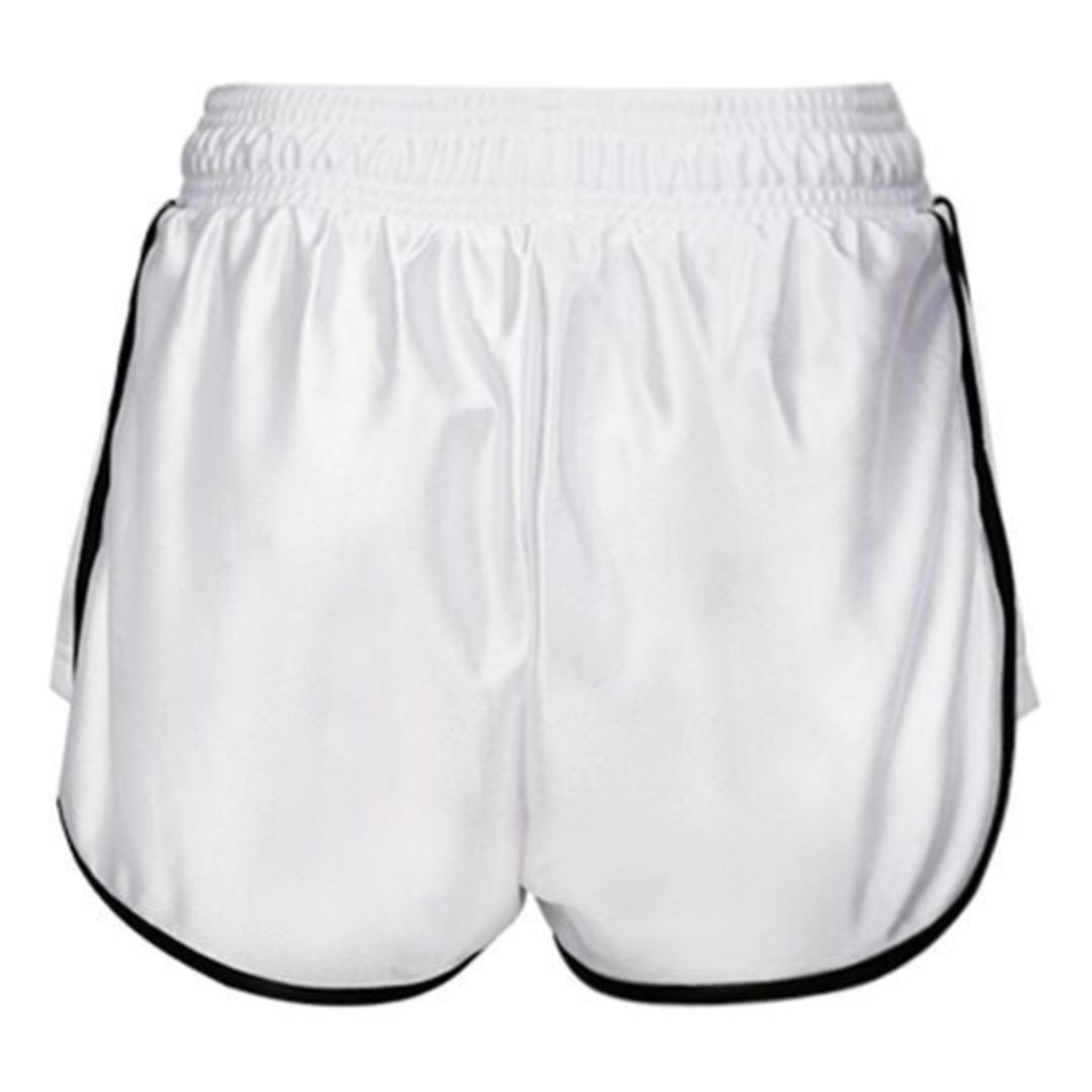 (WMNS) adidas Club Tennis Shorts Asia Sizing 'Silver Black' H33709