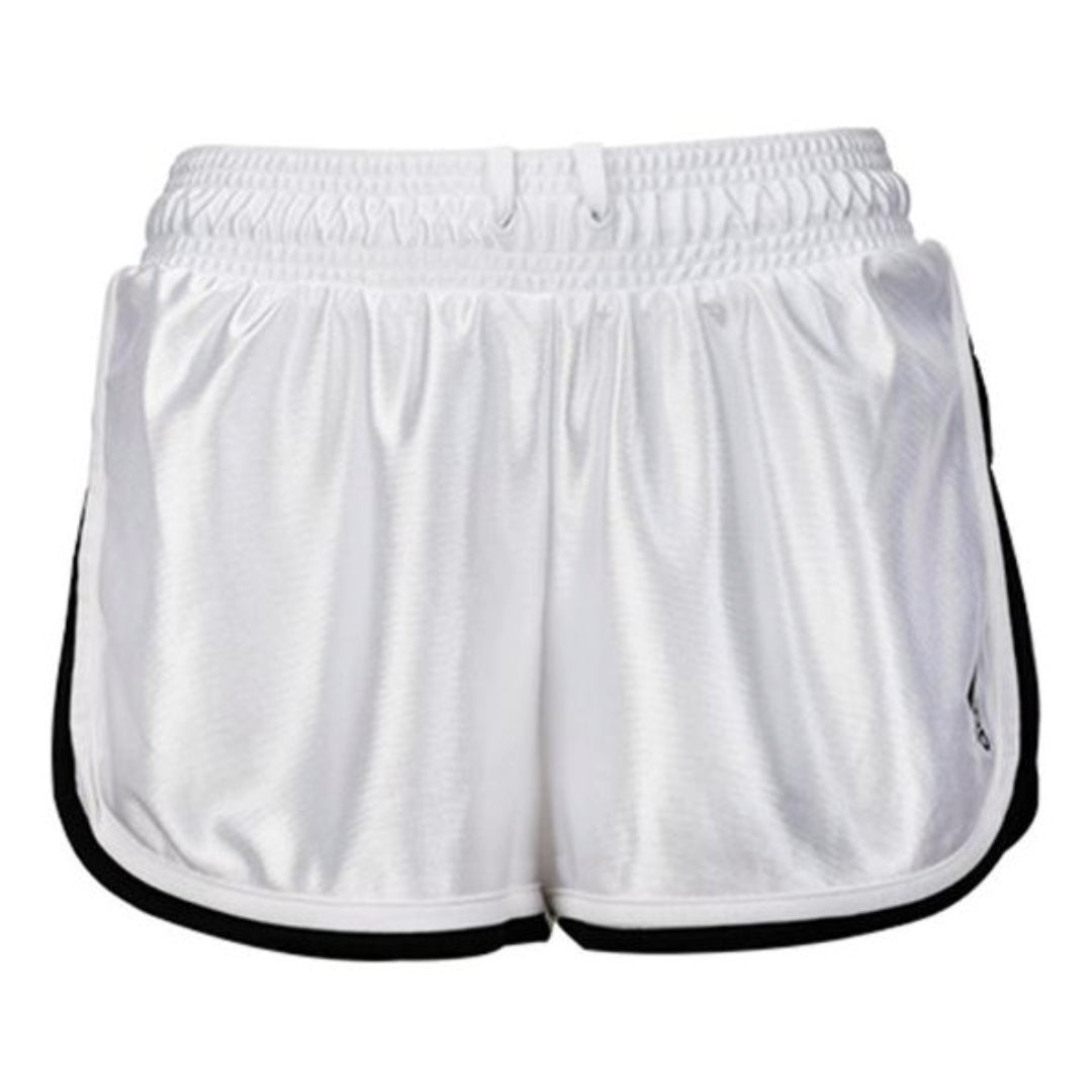 (WMNS) adidas Club Tennis Shorts Asia Sizing 'Silver Black' H33709