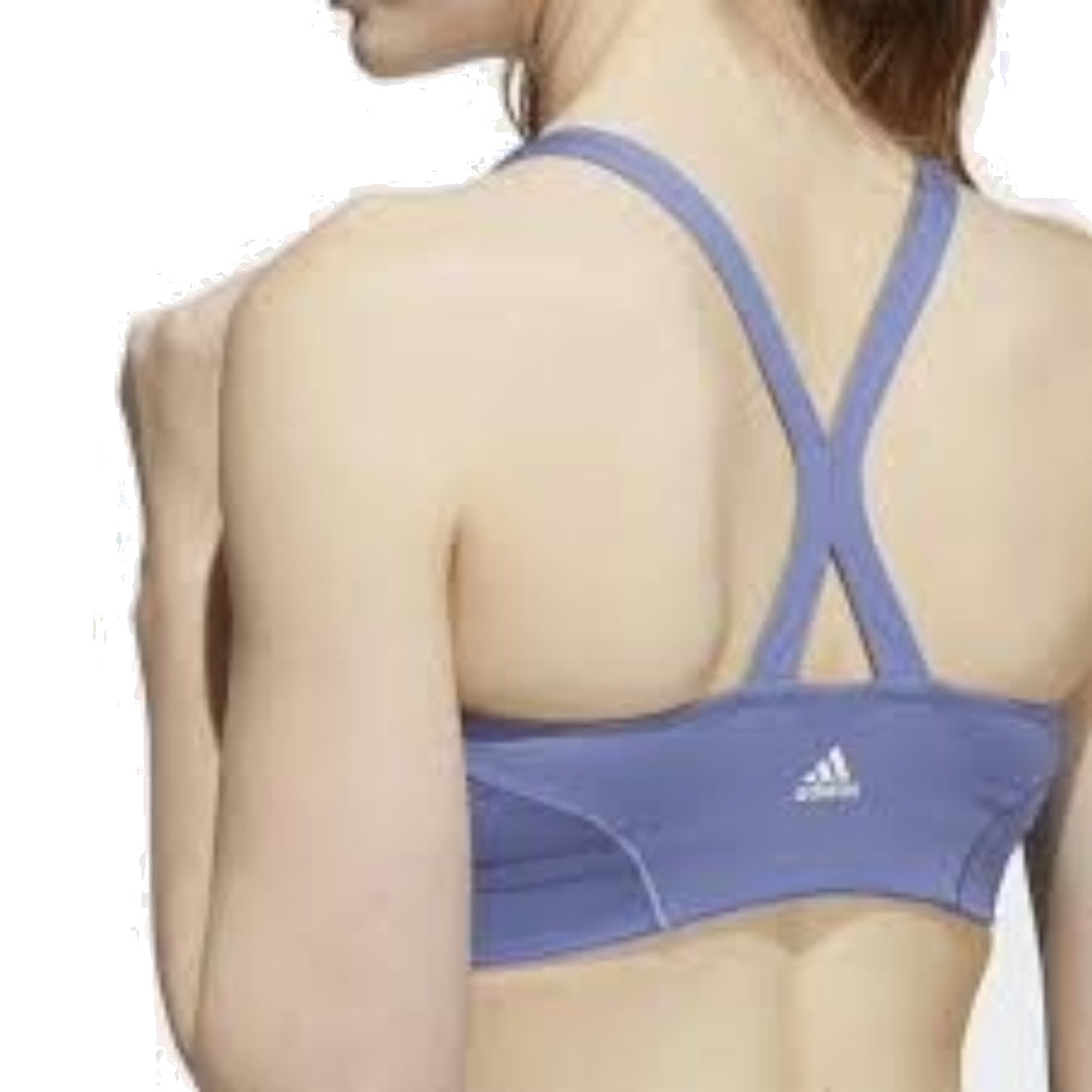 (WMNS) adidas Light-Support Yoga Bra Asia Sizing 'Purple' H56331