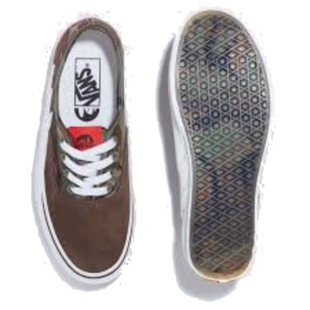 Vans x Ape Authentic Volt 'Brown Green White' VN000BWCCMA1