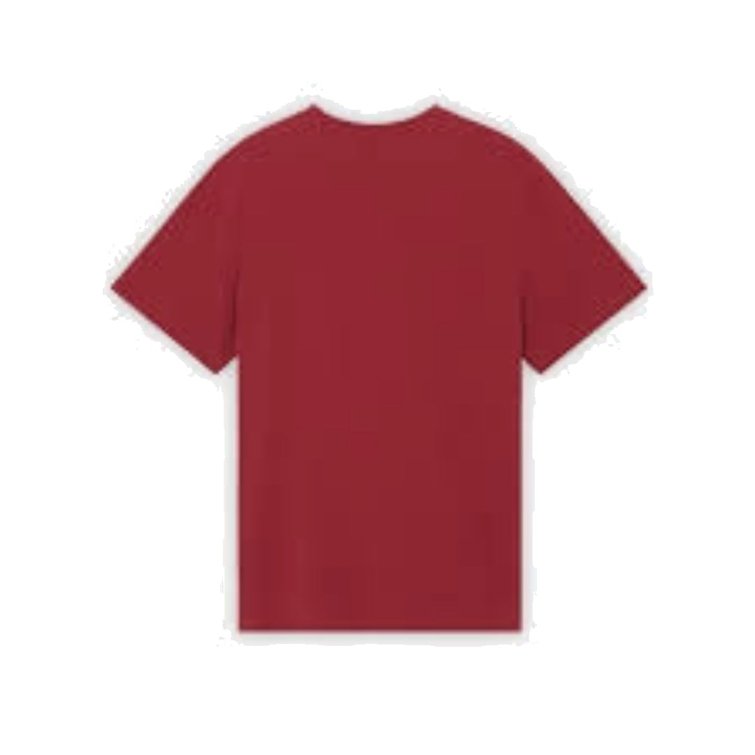 PUMA x Maison Kitsun Logo Print Oversized T-Shirt 'Burgundy' SPPMU00102