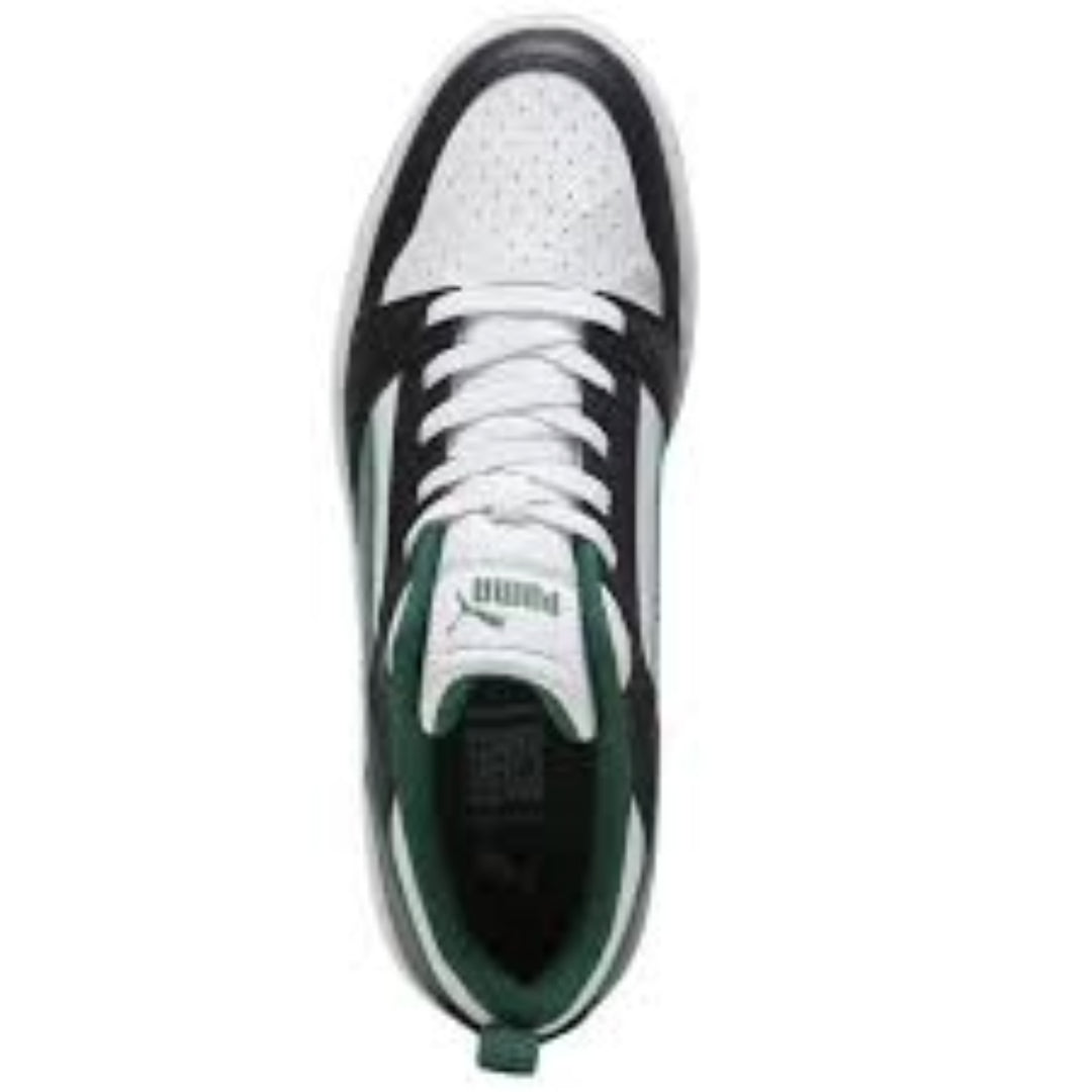 PUMA Rebound V6 Low 'White Black Green' 392328-23
