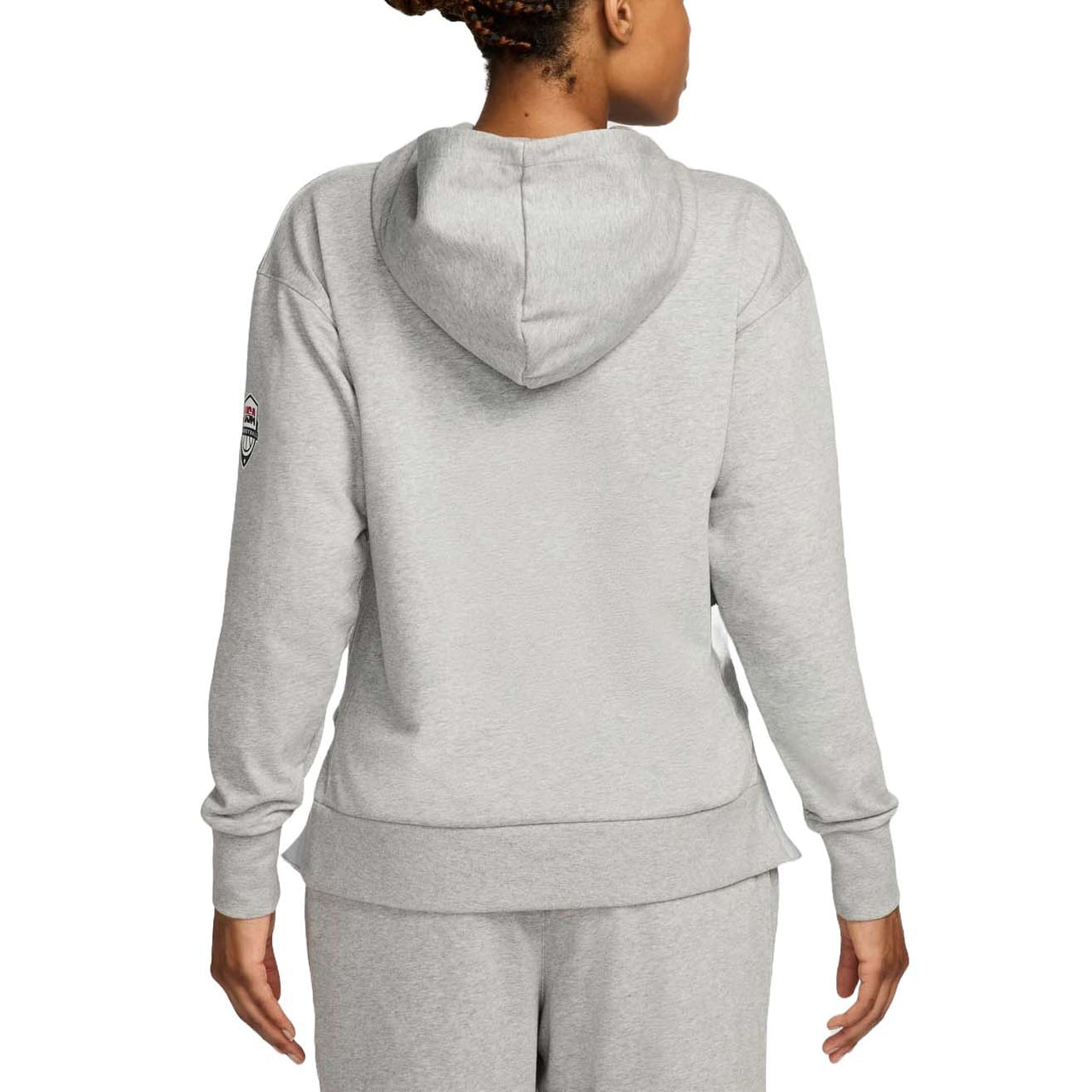 (WMNS) Nike USA Practice Basketball Hoodie 'Dark Grey Heather' FQ0337-063