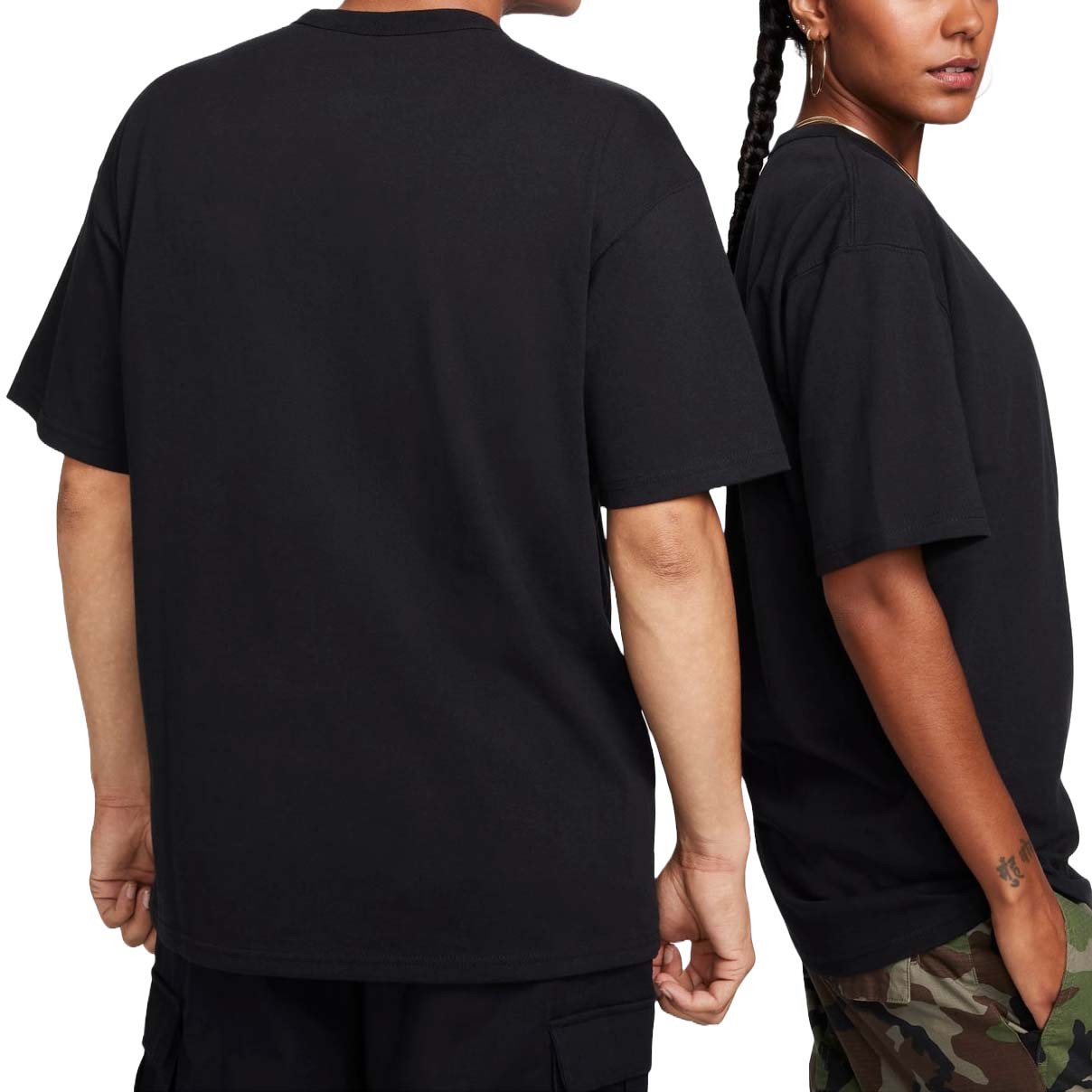 Nike SB Skate T-Shirt Asia Sizing 'Black' FJ1168-010