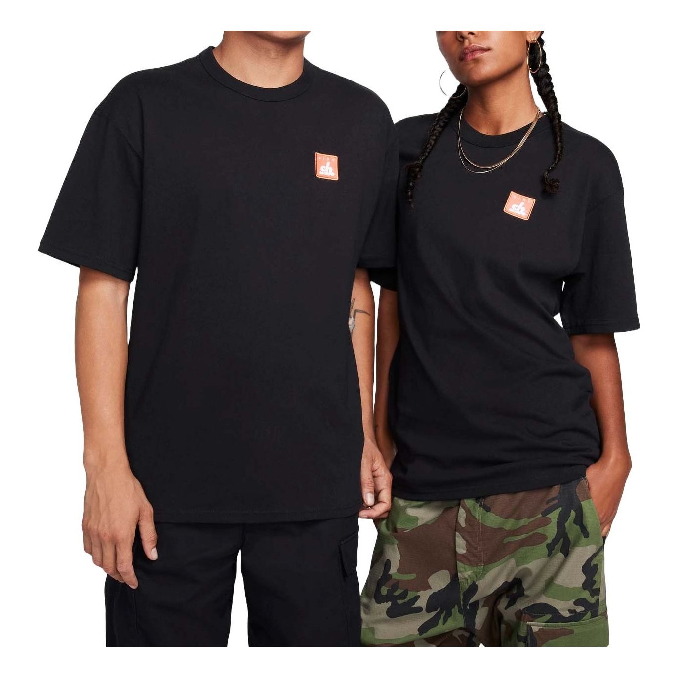 Nike SB Skate T-Shirt Asia Sizing 'Black' FJ1168-010