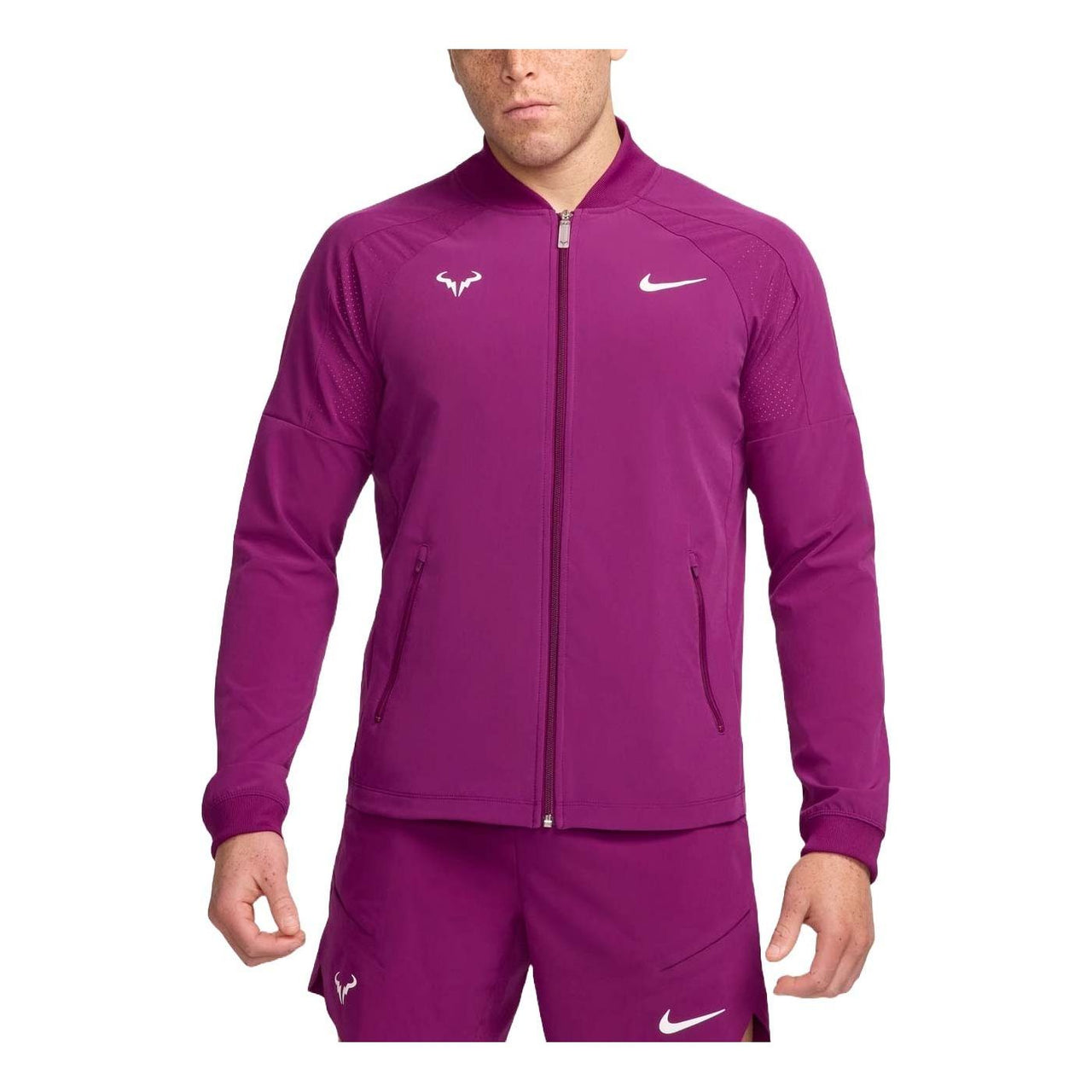 Nike Dri-FIT Rafa Tennis Jacket 'Sangria' DV2885-611