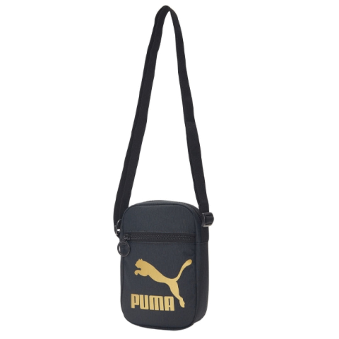 PUMA Compact Portable Bag 'Black Gold' 078008-01