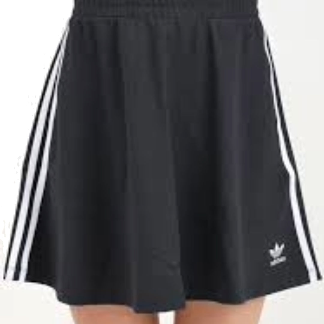 (WMNS) adidas 3-Stripes Skirt Asia Sizing 'Black' IU2526