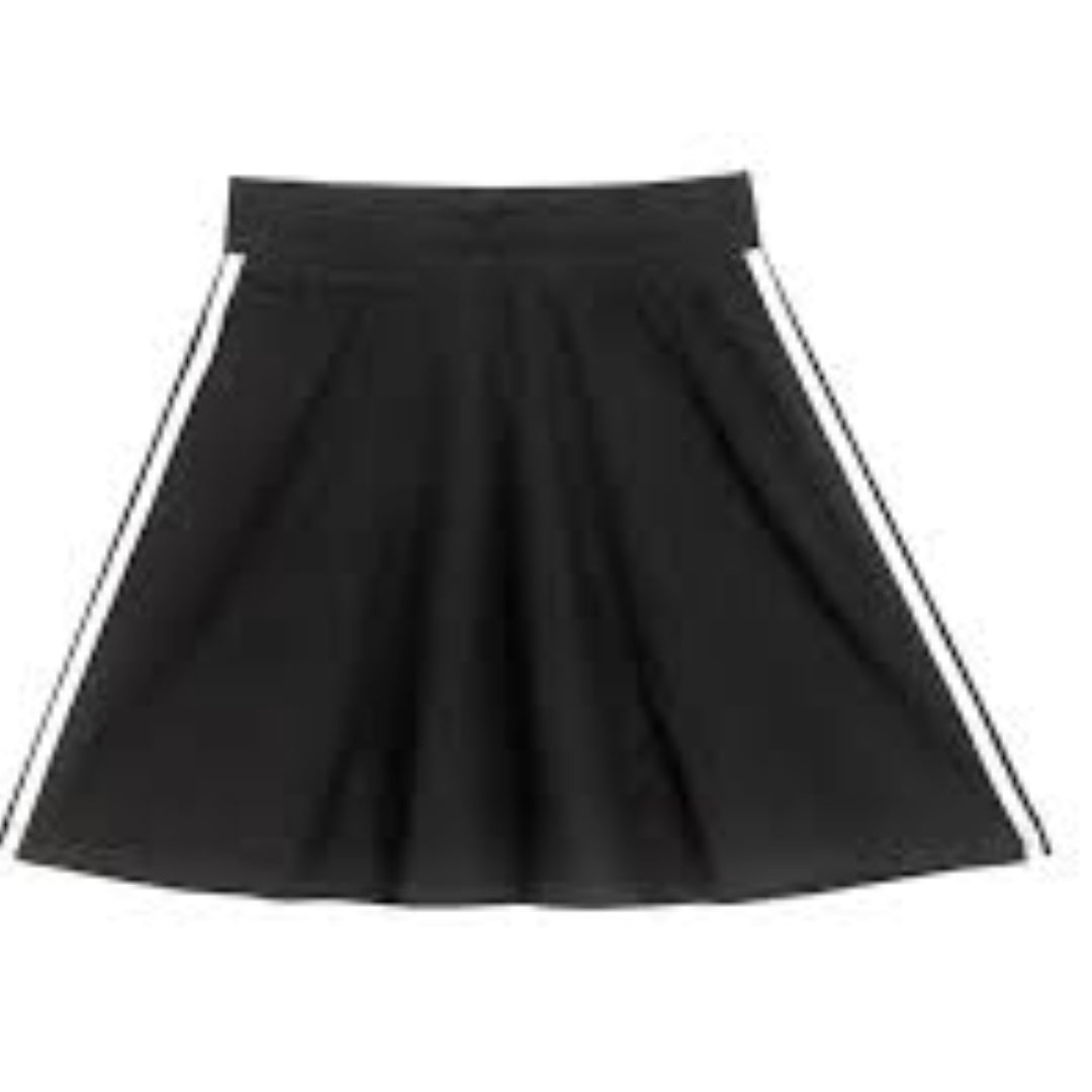 (WMNS) adidas 3-Stripes Skirt Asia Sizing 'Black' IU2526
