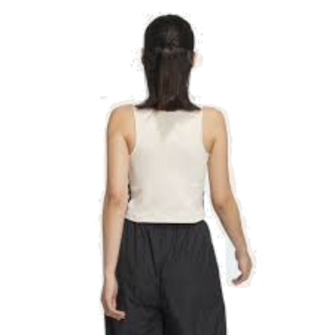 (WMNS) adidas originals 3-Stripes Padded Tank Top Asia Sizing 'White' JI6861