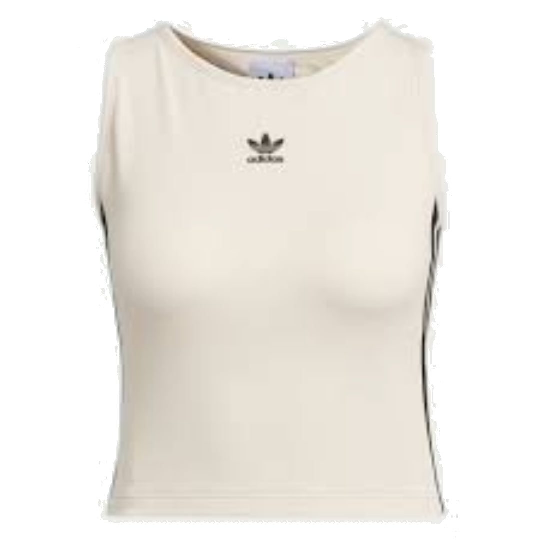 (WMNS) adidas originals 3-Stripes Padded Tank Top Asia Sizing 'White' JI6861