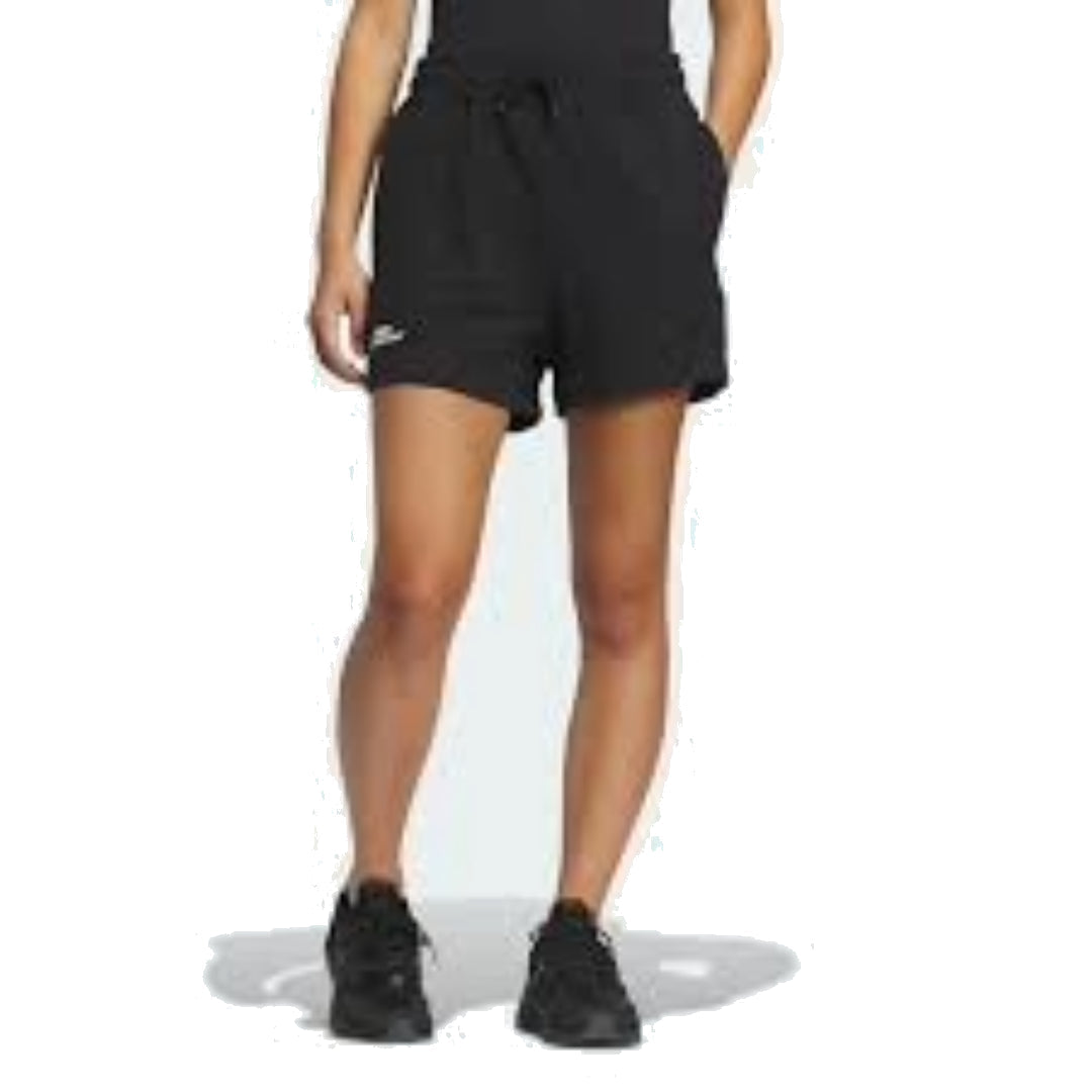 (WMNS) adidas Lounge Knit Short Asia Sizing 'Black' IM8865