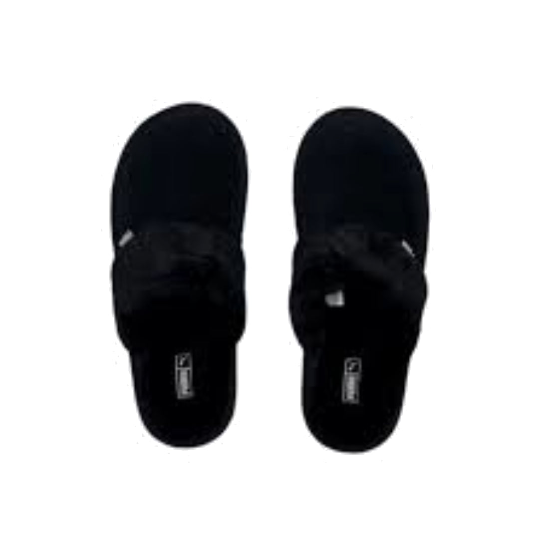 (WMNS) PUMA Fluff Mule BX Fur 'Black' 392223-02