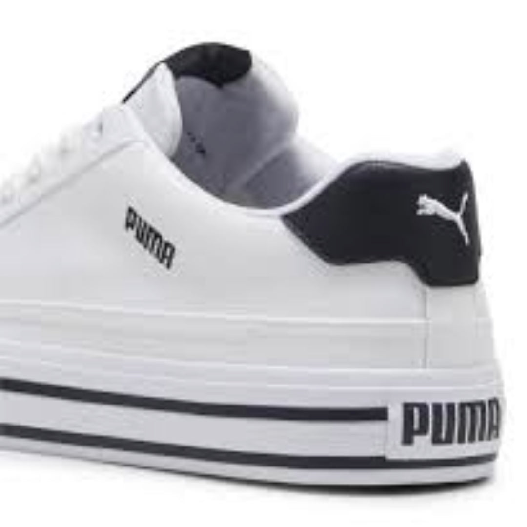 PUMA Court Classic Vulc 'White Black' 395020-02