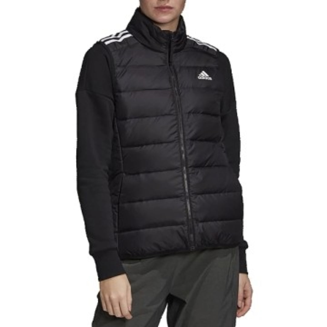 (WMNS) adidas Essentials Light Down Vest Asia Sizing 'Black' GH4586