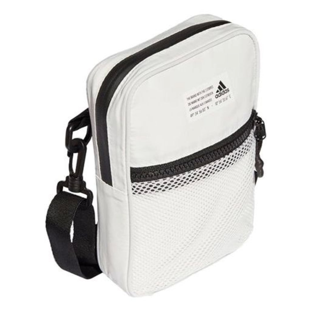 adidas Organizer Shoulder Bag 'White Black' GL0914