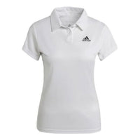 (WMNS) adidas Heat.Rdy Tennis Polo Shirt Asia Sizing 'White' GL5804