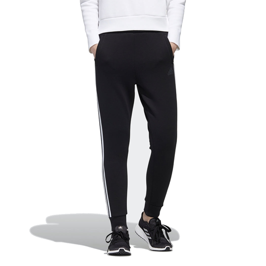 (WMNS) adidas Must Haves Pants Asia Sizing 'Black White' GM1445