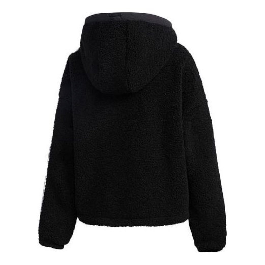 (WMNS) adidas Urban BOA Short Knitted Jacket Asia Sizing 'Black White' GM1426