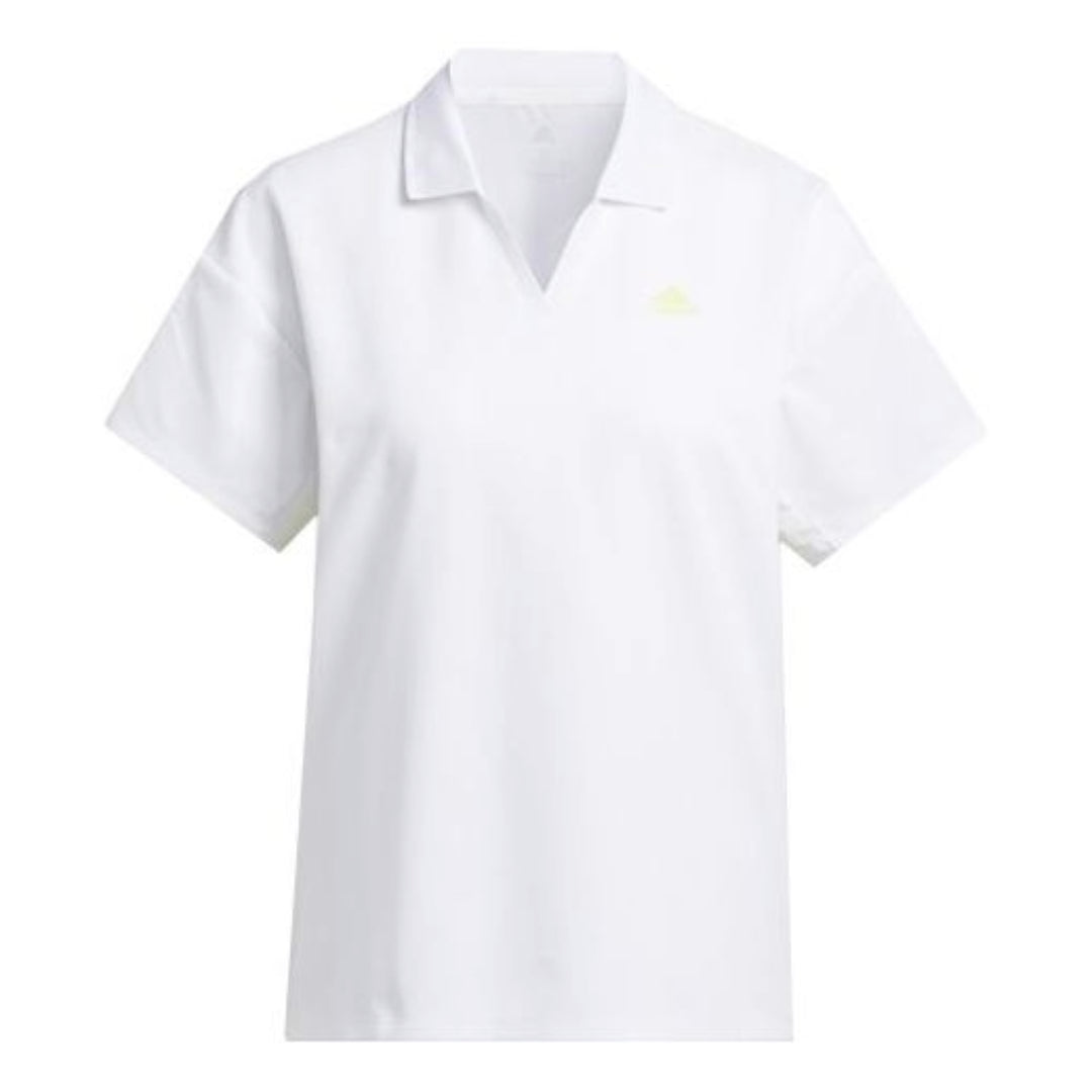 (WMNS) adidas 3-Stripes Primegreen Polo Shirt Asia Sizing 'White' GR3535